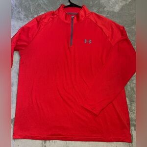 Quarter zip up loose fitting thin size L sweater